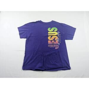 Jesus is the Way the Truth and the Life John 14:6 T-Shirt Sz XL